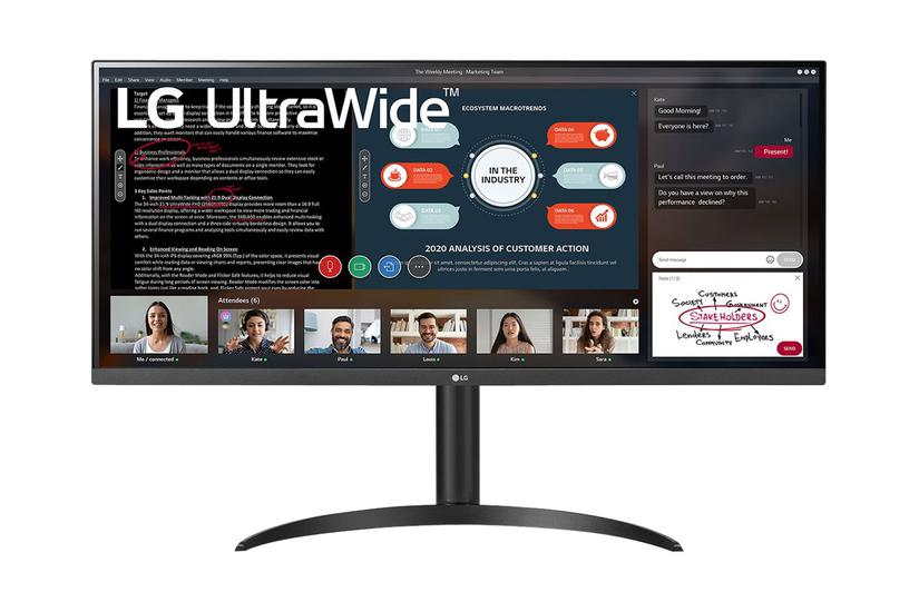 34wp550 Skærm Led Baglys 34quot Amd Freesync Ips 5ms Uwfhd 2560x1080 Ved 75hz - Lg Electronics Amd  - 8806091752307