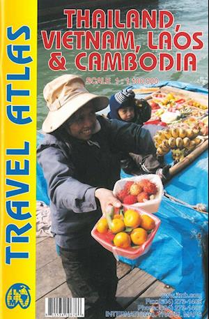 Thailand, Vietnam, Laos & Cambodia Travel Atlas Itm Publications - Amd  - 9781553410676