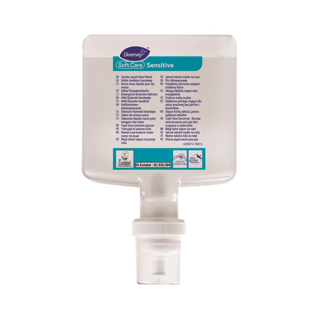 Soft Care Sensitive Mild Håndsæbe Til Følsom Hud Til Intellicare Dispensere 1300 - Diversey Intel  - 7615400757480