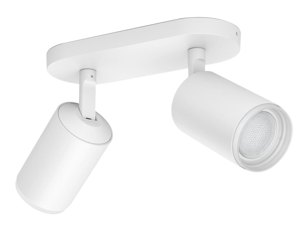 Hvid Philips Hue White And Color Ambiance Fugato Spotlys Led Lyspære Gu10 Total: Klasse Millioner Farver - Philips Intel  - 8718696171554