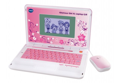 Vtech Aktion Intelligenz Glamour Girl Laptop Personligt Indlæringsværktøj - Vtech Intel  - 3417761179642