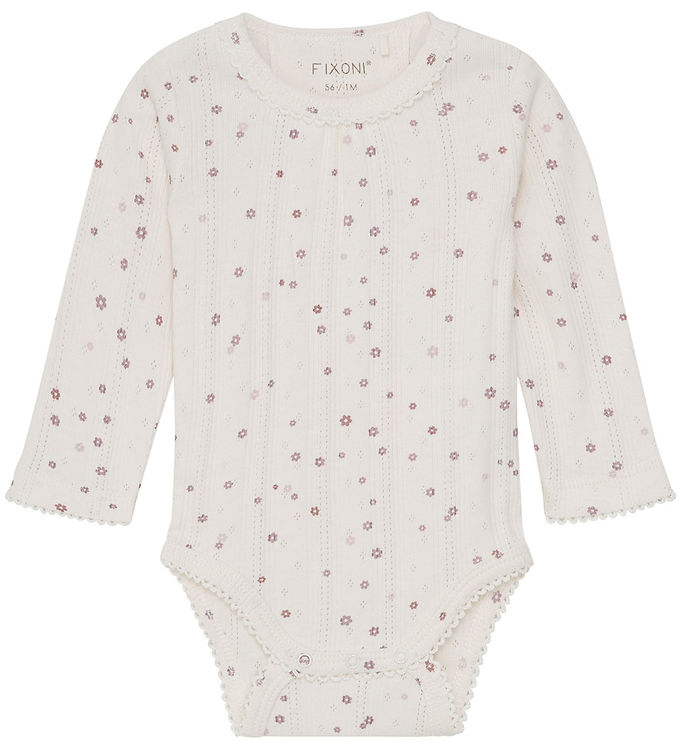 Beige Fixoni Body Pointelle Eggnog - Fixoni Intel  - 5713438211928