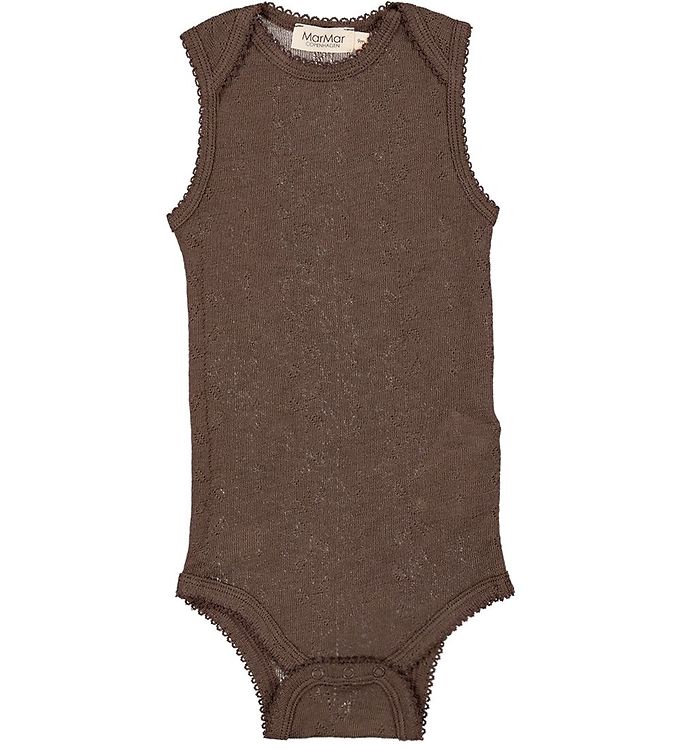 Brun Marmar Body Uld Pointelle Bini Terre - Marmar Intel  - 5711529521192