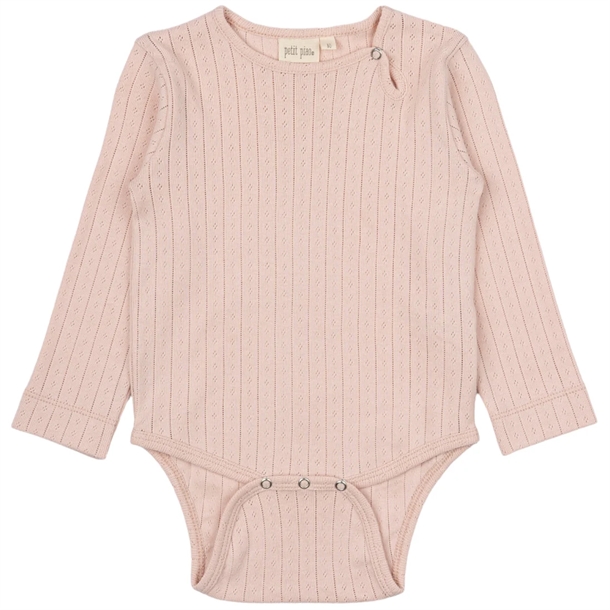 Petit Piao Body Pointelle Bright Rose - Petit Piao Intel