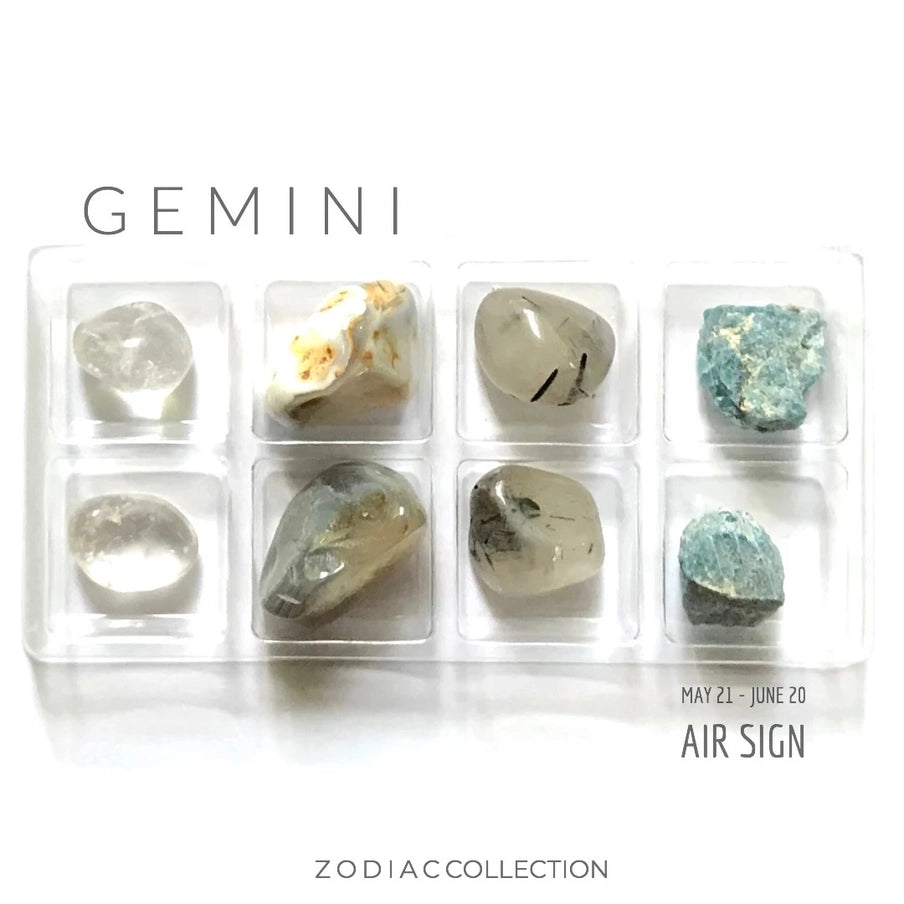 Tvillingerne Gemini Maj Juni Stjernetegnets Krystal Kit Stjernetegn Crystal Grids Studiobuus - Crystal Grids Intel