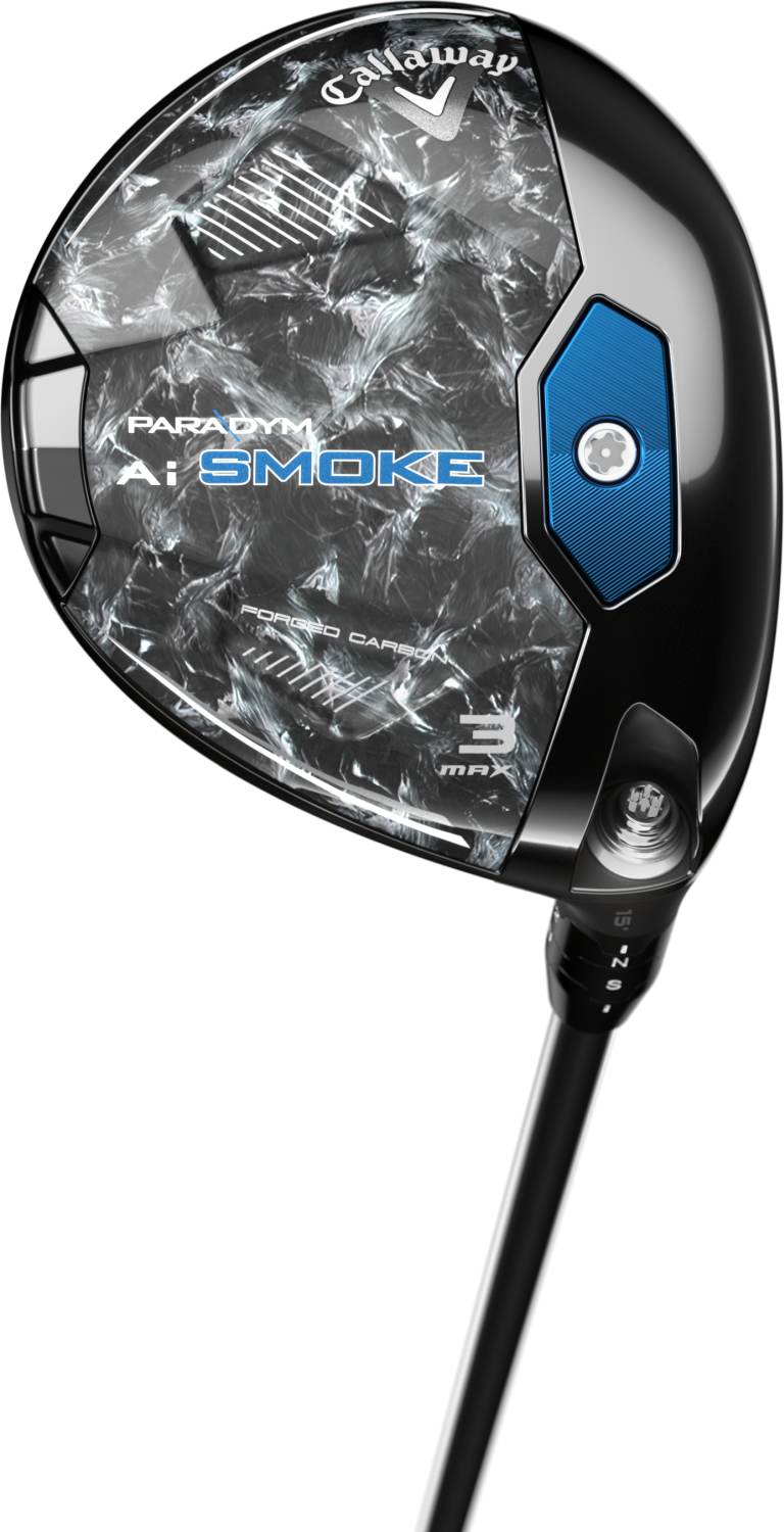 Sort Callaway Paradym Smoke Max Dame Fairwaykølle Højre Kølle True Temper Project Cypher 2024 Dame Grafit - Callaway Intel  - 0197193170792