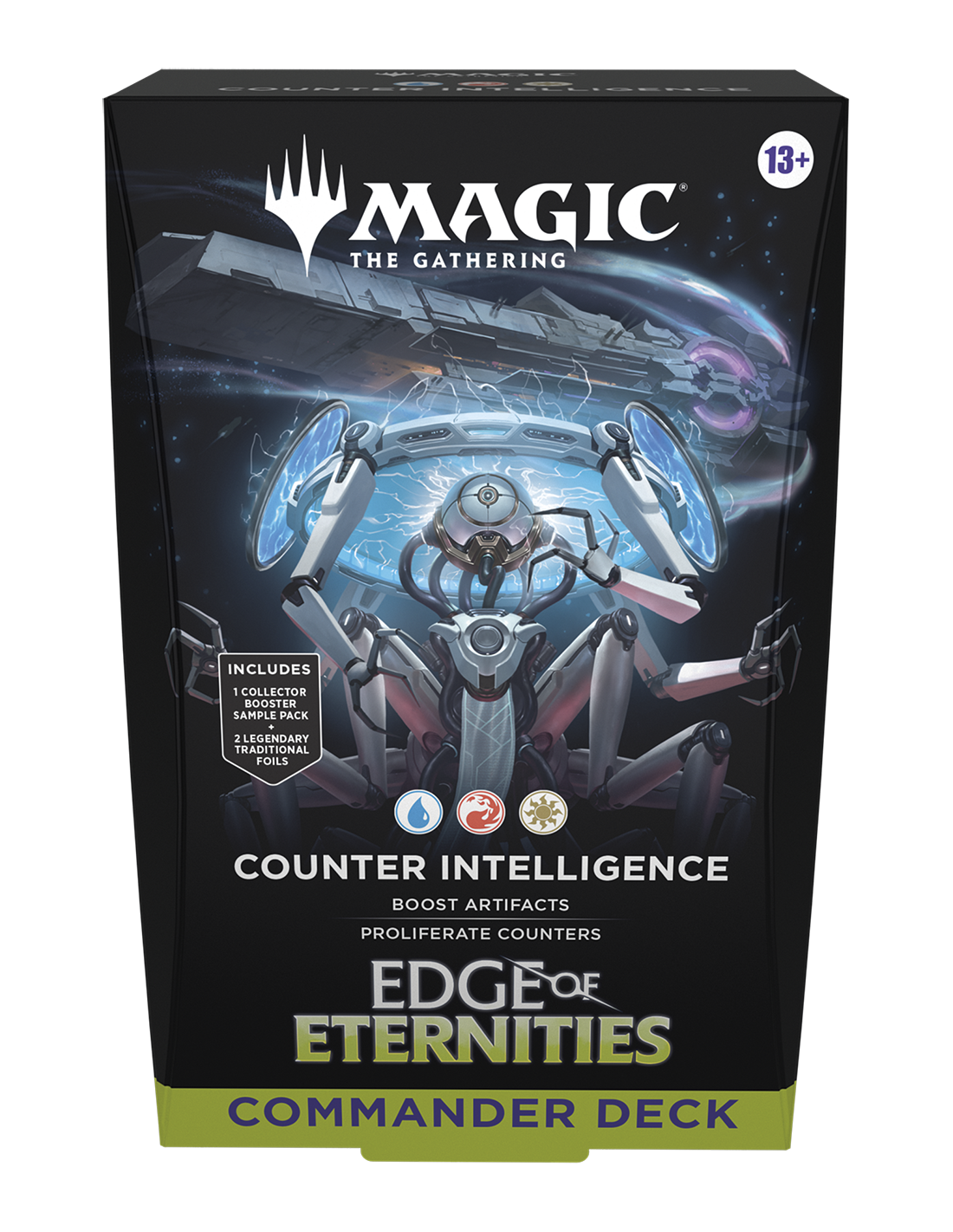 Counter Intelligence Commander Deck Edge Eternities Magic The Gathering - Blackfire Intel  - 195166286396